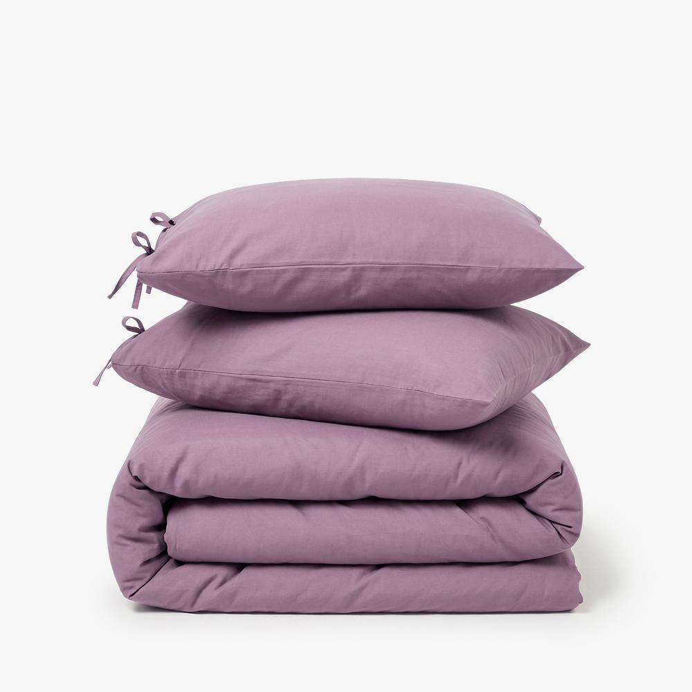 Premium Italian Staple Weave Comforter With 2 Pillow Covers