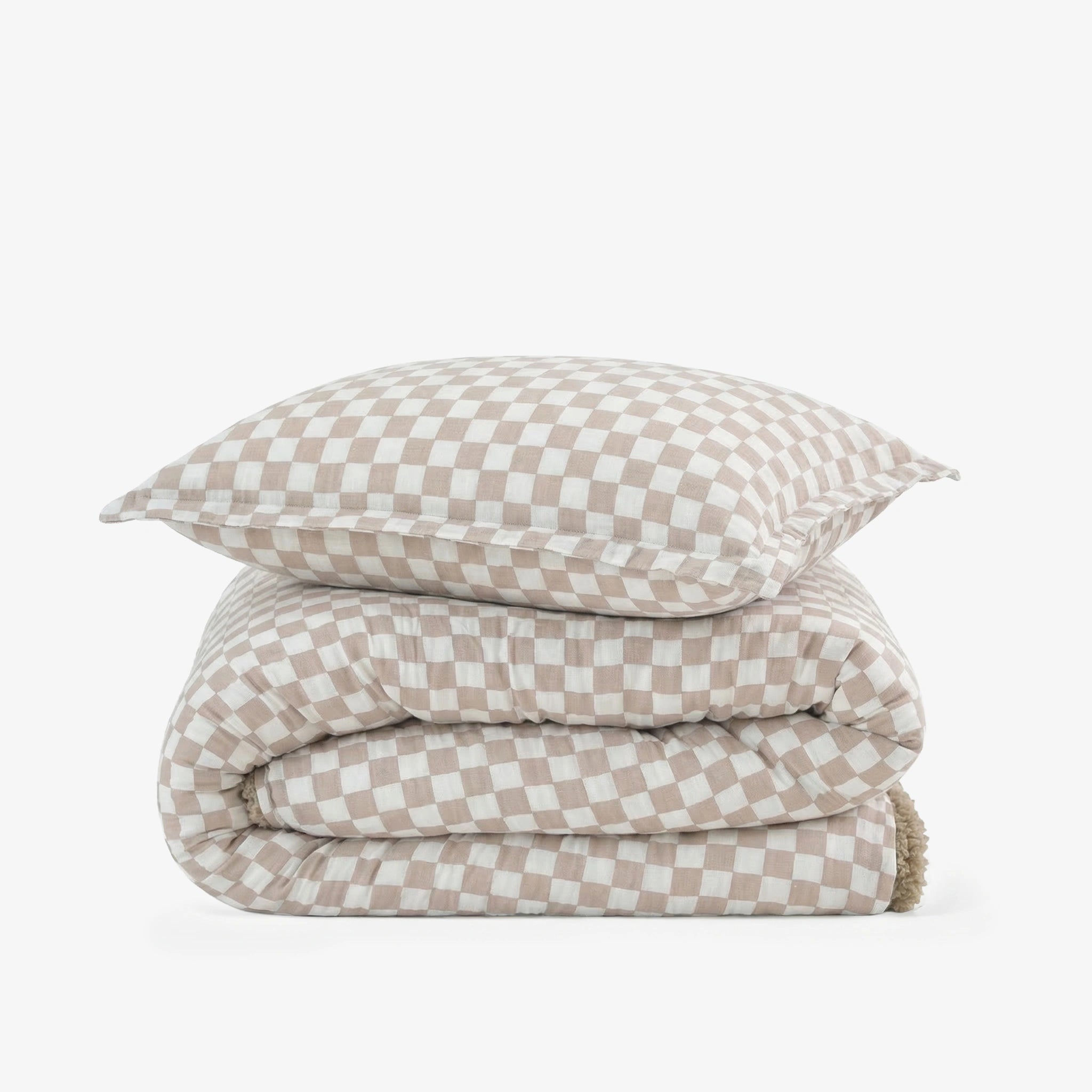 Reversible Winter Baby Blanket With 1 Pillow & 1 Pillow Cover