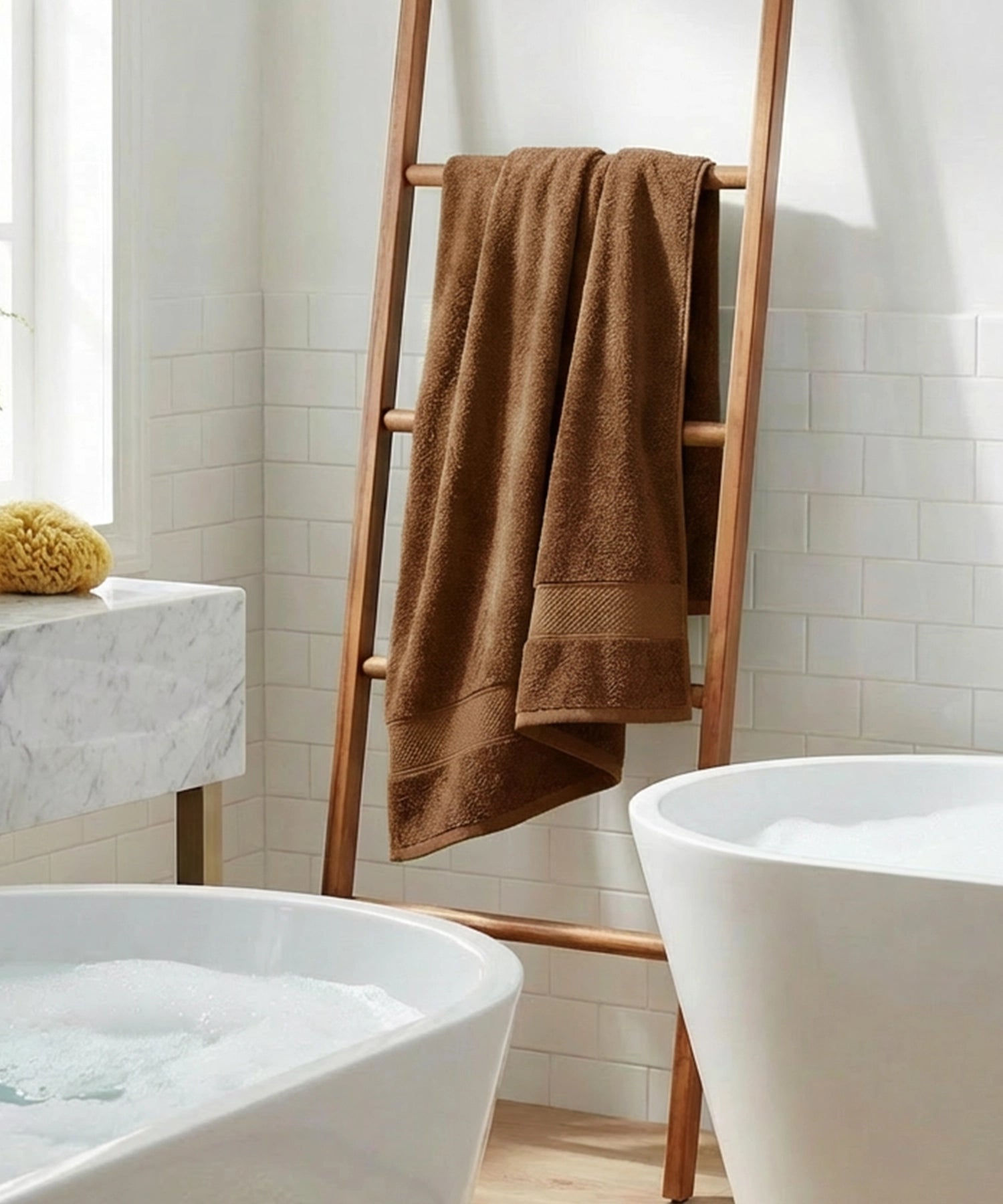 Bath Towel, Coconut Shell| 450 GSM Cotton