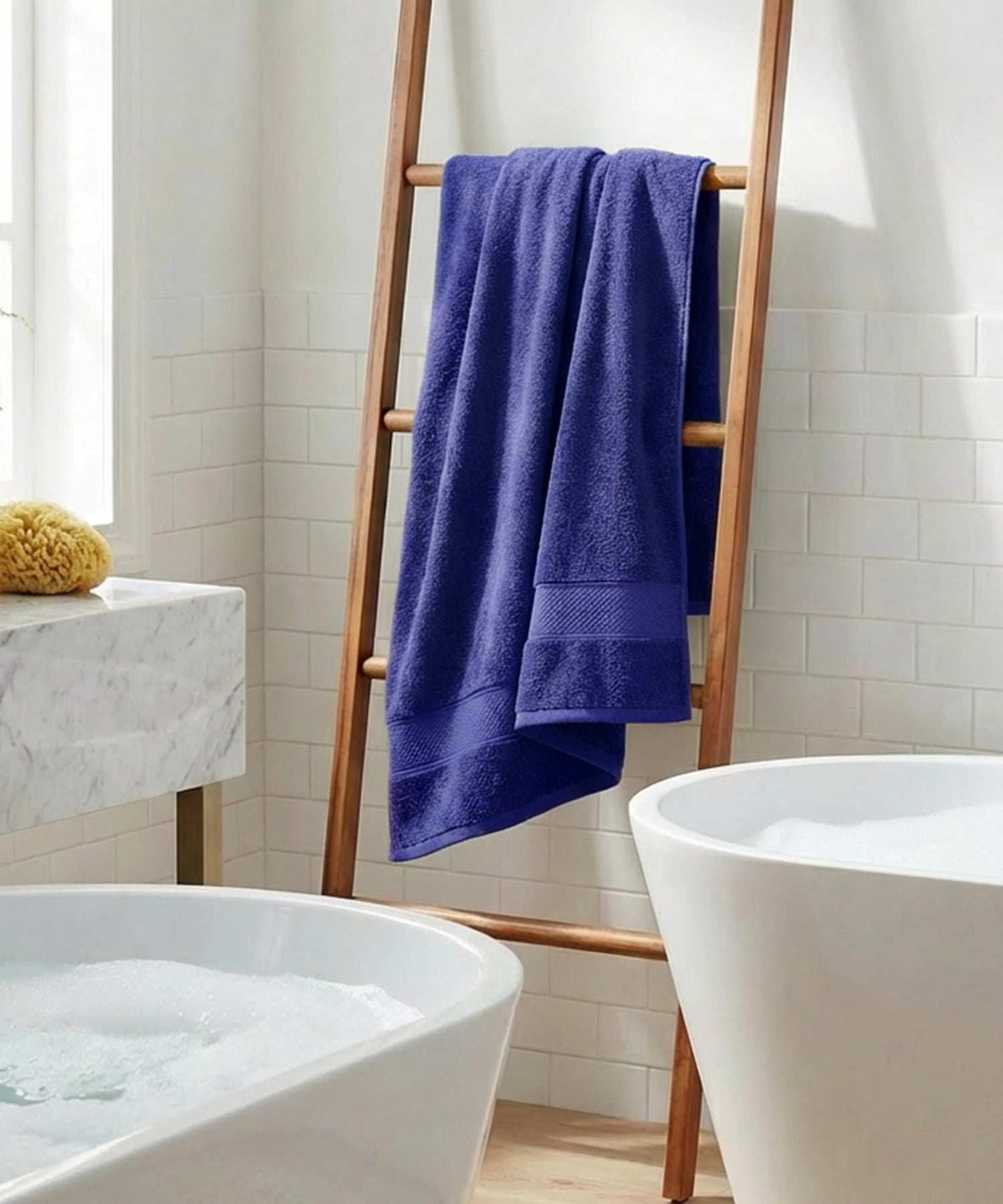 Bath Towel, New Navy| 450 GSM Cotton